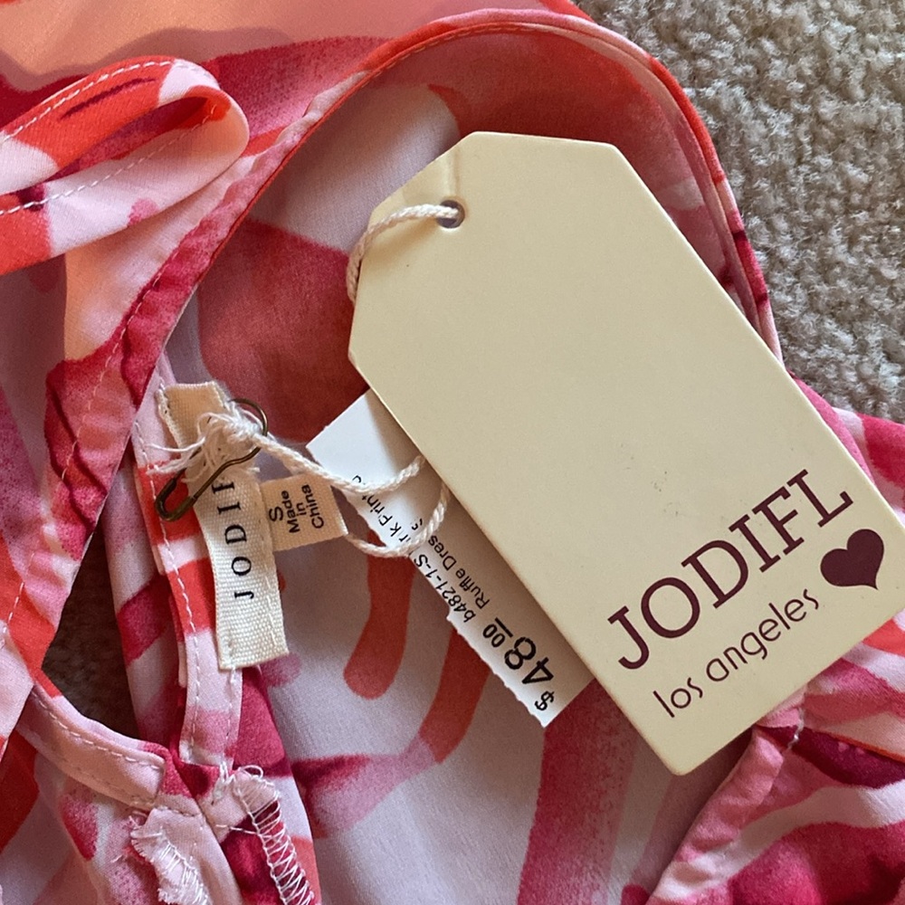 Jodifl Los Angeles NWT ruffle dress - Picture 8 of 8